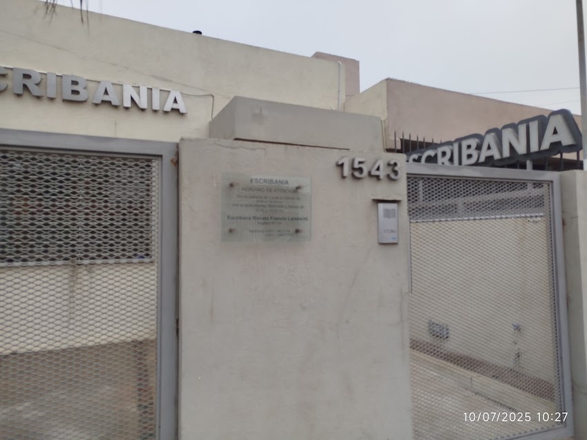 Escribanía Renata Franchi Lambertti