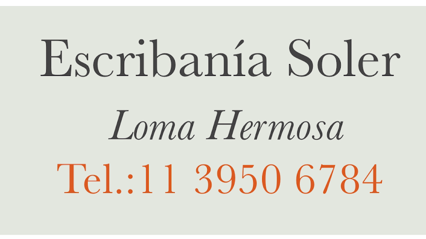 ESCRIBANIA SOLER LH