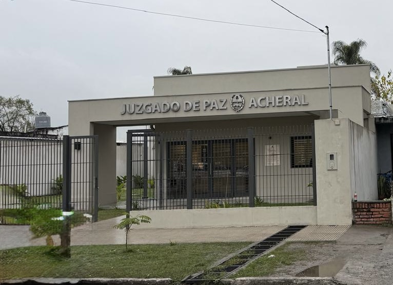 Oficina de Notificaciones del Juzgado de Paz Acheral