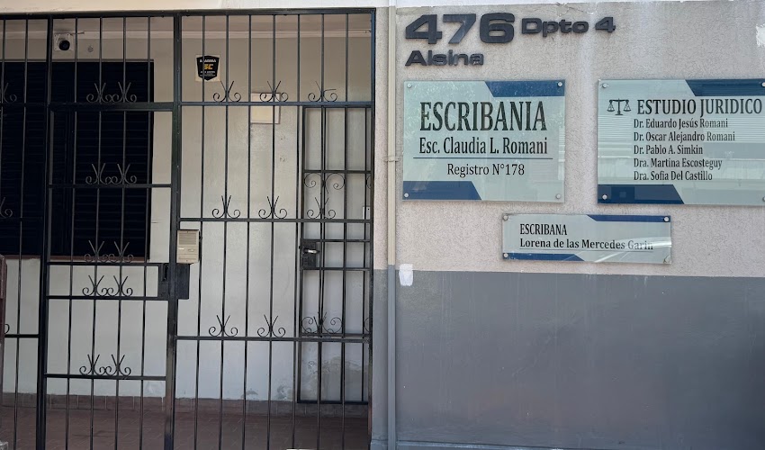 Escribania Claudia Leonor Romani