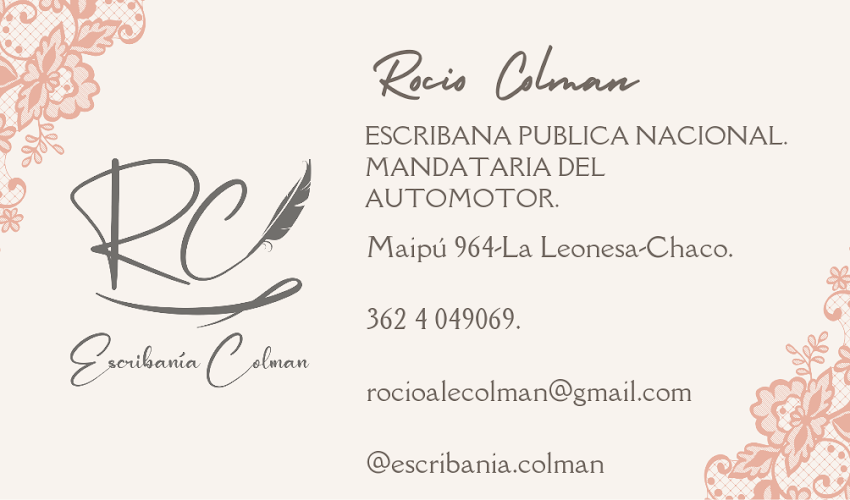 Escribanía Colman