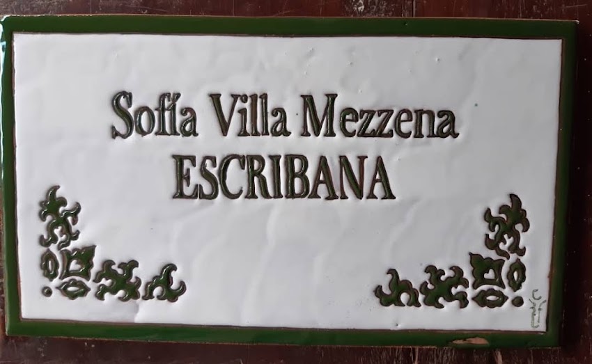 Escribania Sofia Villa Mezzena