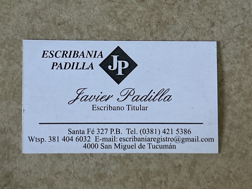 Escribanía Padilla