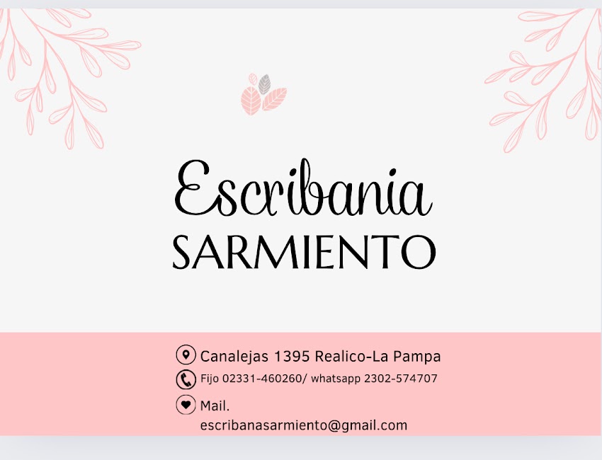 Escribania Sarmiento